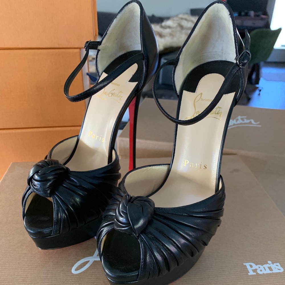 Christian Louboutin Marchavekel Platform Ankle